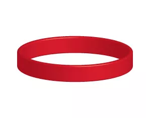 Red wristband sale